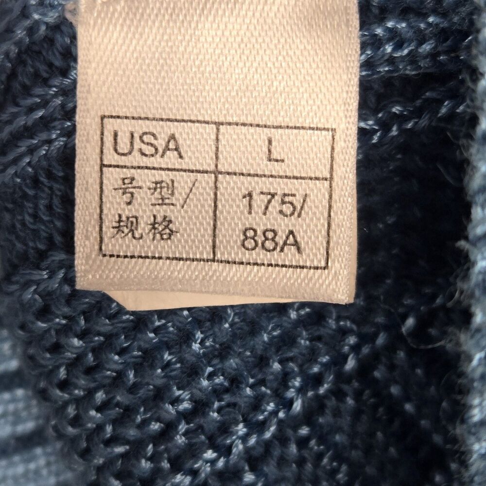 Brooks Brothers Women's Size Large Blue Braided Sweater Vest - Picture 5 of 5